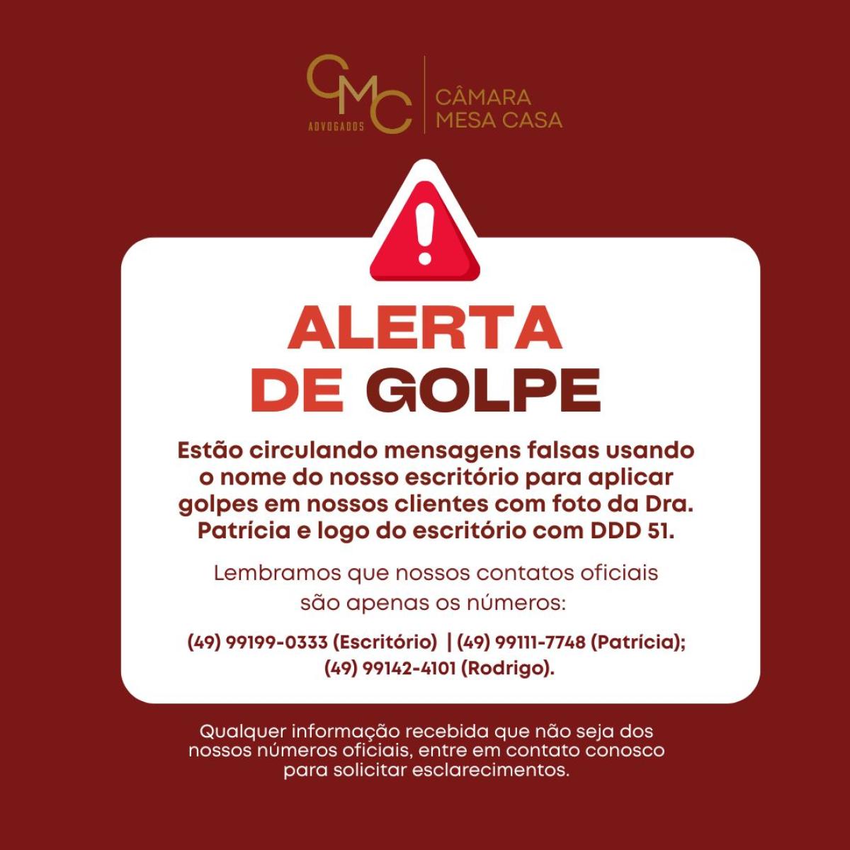 Fique atento!